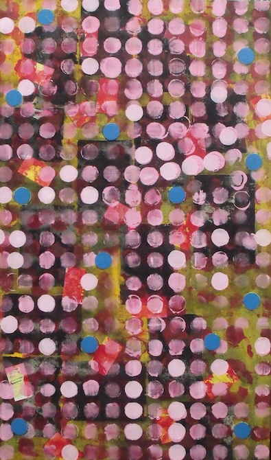Kék13, 142×85,5 cm, 2018
