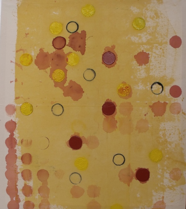 Lábom alatt III., 75,5×85 cm, 2017