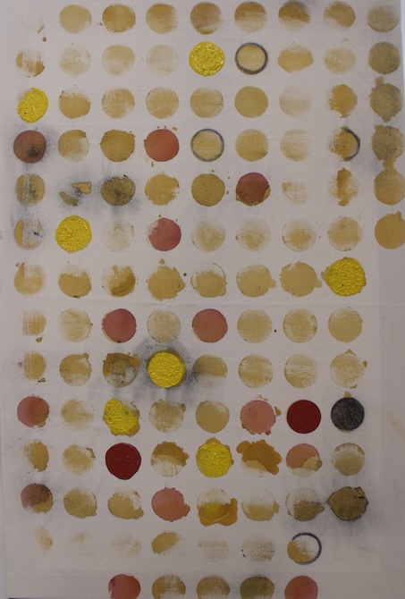Lábom alatt IV., 60×90 cm, 2017