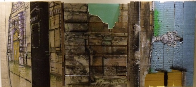 Osztás, 150×70 cm, 2016